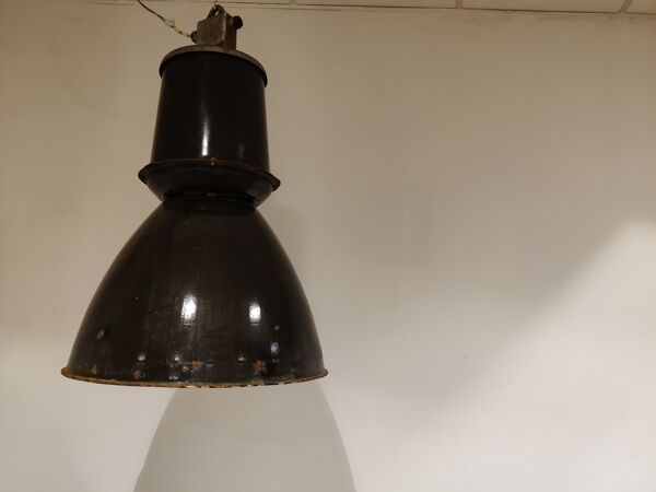 Suspension en émail années 1950