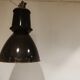 Industrial enamel lamps, 1950s