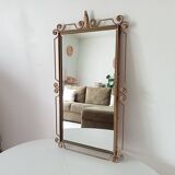 Vintage Hollywood Regency mirror from the 1950s.