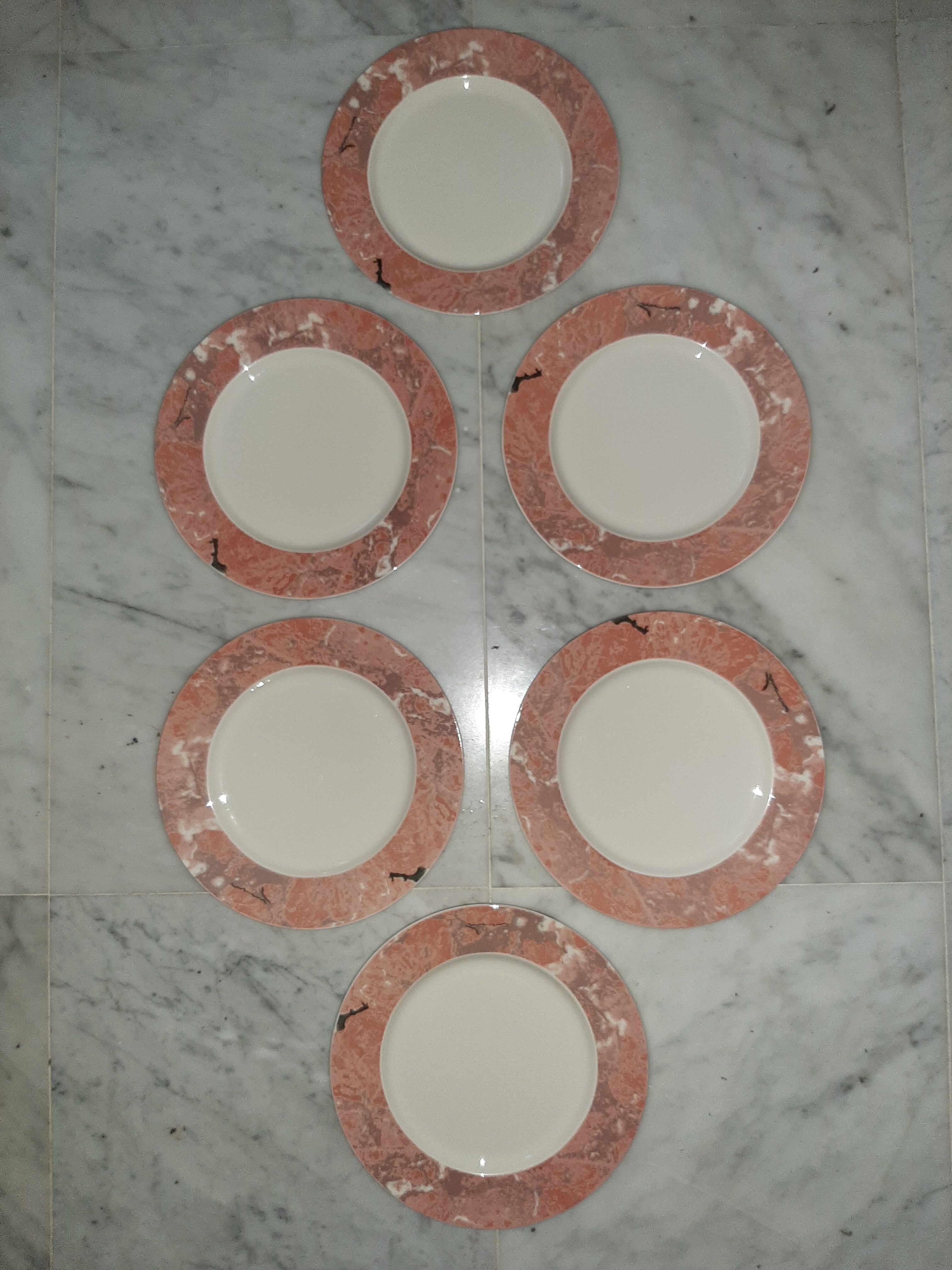 6 plates Siena Villeroy and Boch