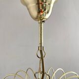 Vintage Italian waterfall chandelier with tassels