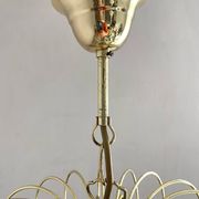 Vintage Italian cascade chandelier with pendants.