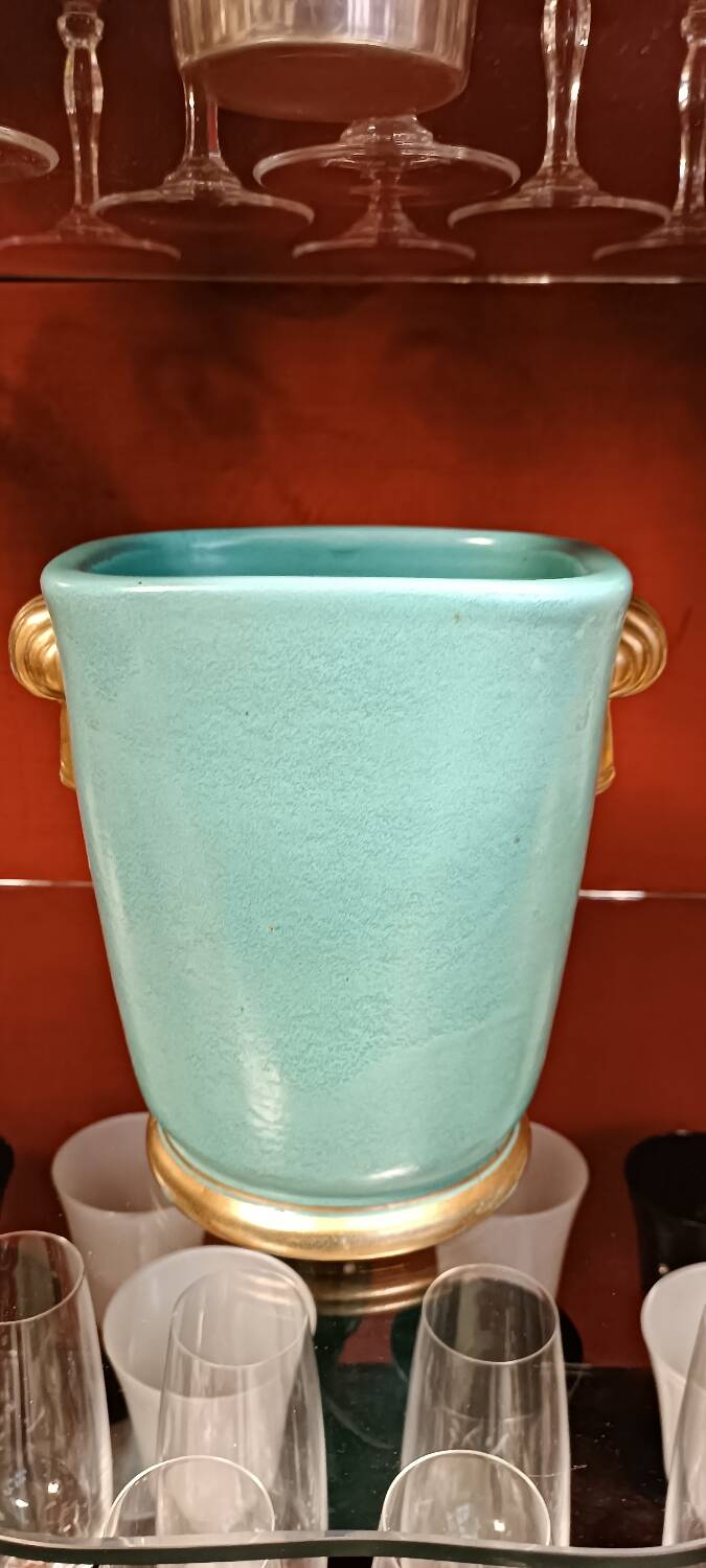 Ceramic 1950's, elchinger champagne bucket