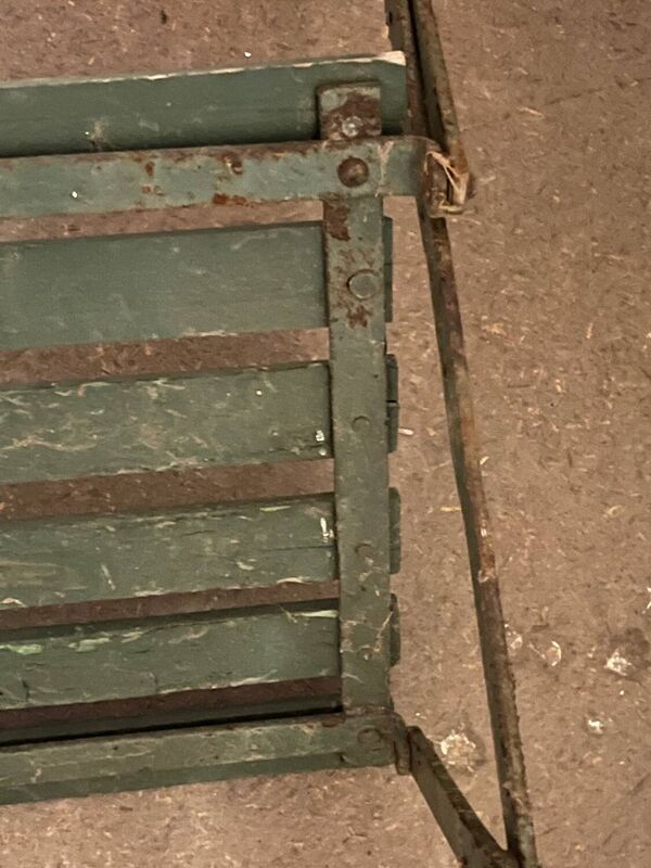 Ancien lot de 4 chaise de jardin