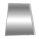 Bevelled rectangular mirror
