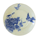 Plate iron earth decor blue birds