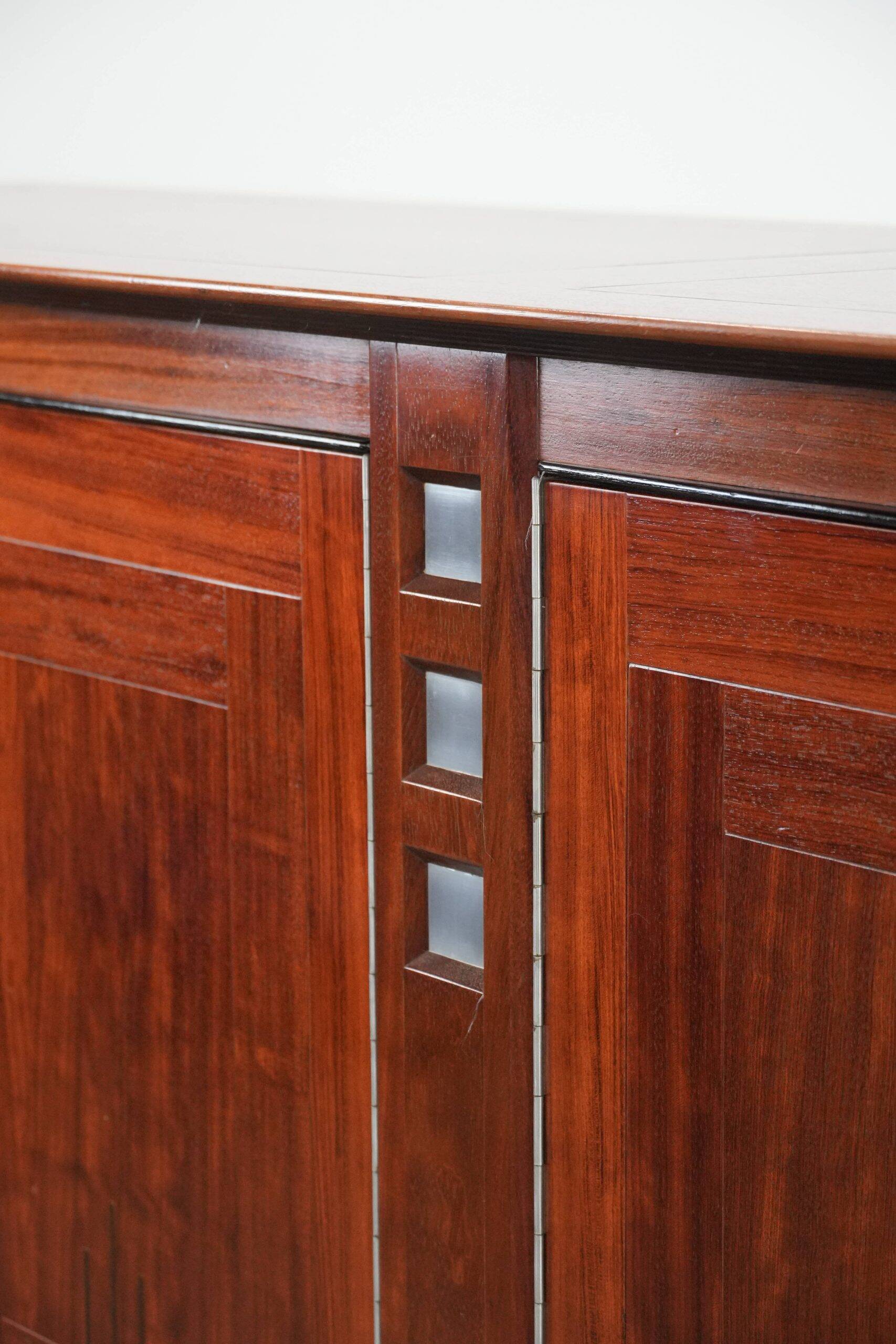 Amazing and well-preserved large Art Deco design sideboard