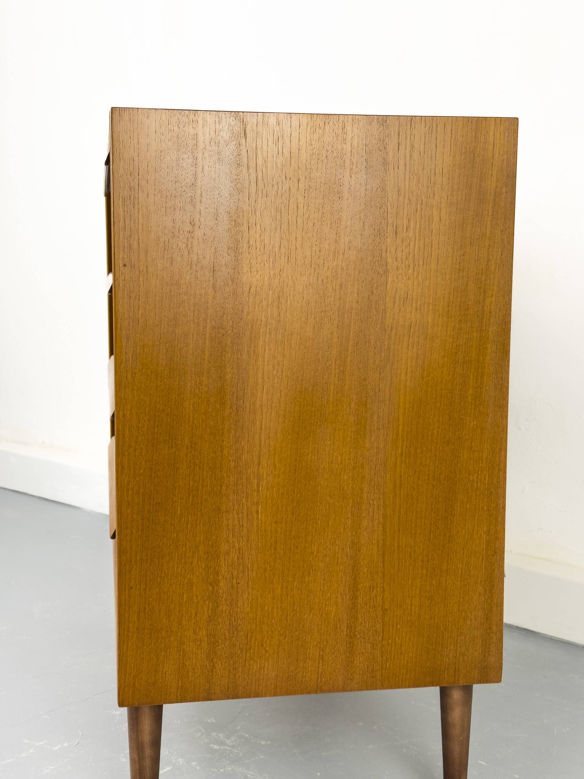 Teak chest of drawers from WK Möbel, 1960s