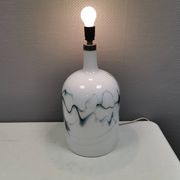 Crazy table lamp designed by Michael Bang for Holmegaard in 1973.