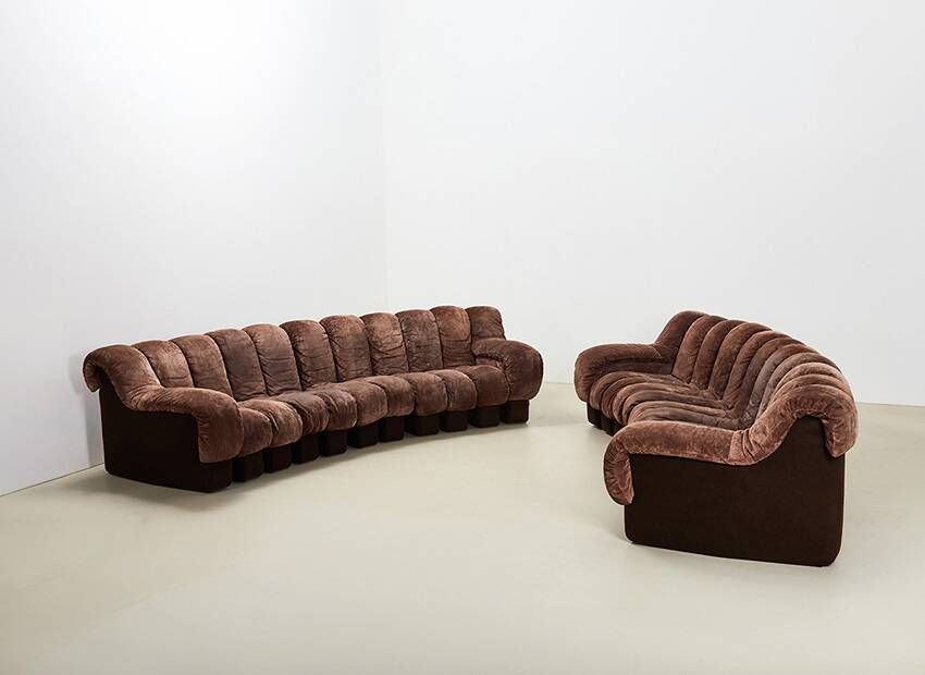 DS-600 'Snake' Sofa by Ueli Berger for De Sede Switzerland 1970s