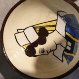 Quimper tableware