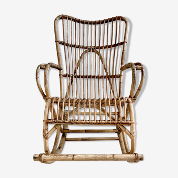 Rocking-chair rattan