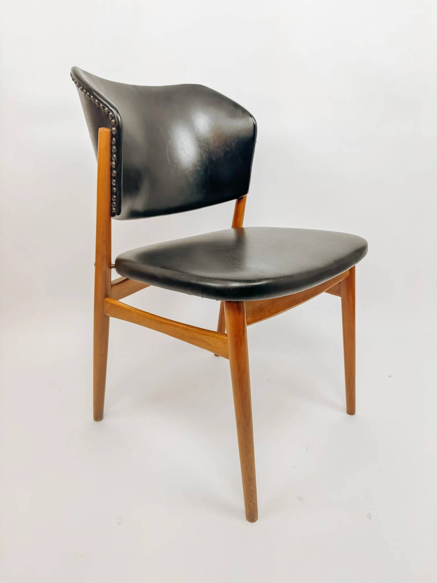 Vintage dining chair by Franz Spahn for Spahn Stadtlohn, 1950s.