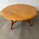 Round coffee table - Van Pelt - 60s