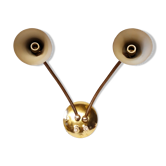 Beige Arredoluce wall lamp from the 1950s