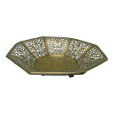 Bol décoratif Art Nouveau, laiton, Allemagne, années 1970