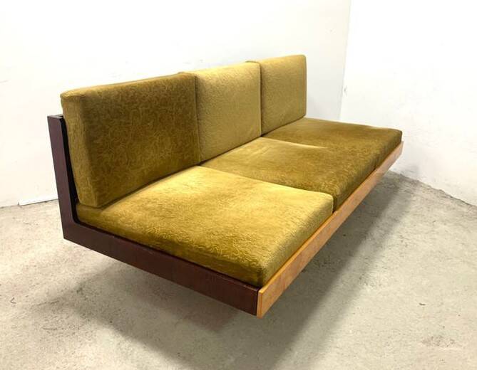 Jitona sofa bed, vintage czech 1960s