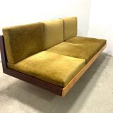 Jitona sofa bed, vintage czech 1960s