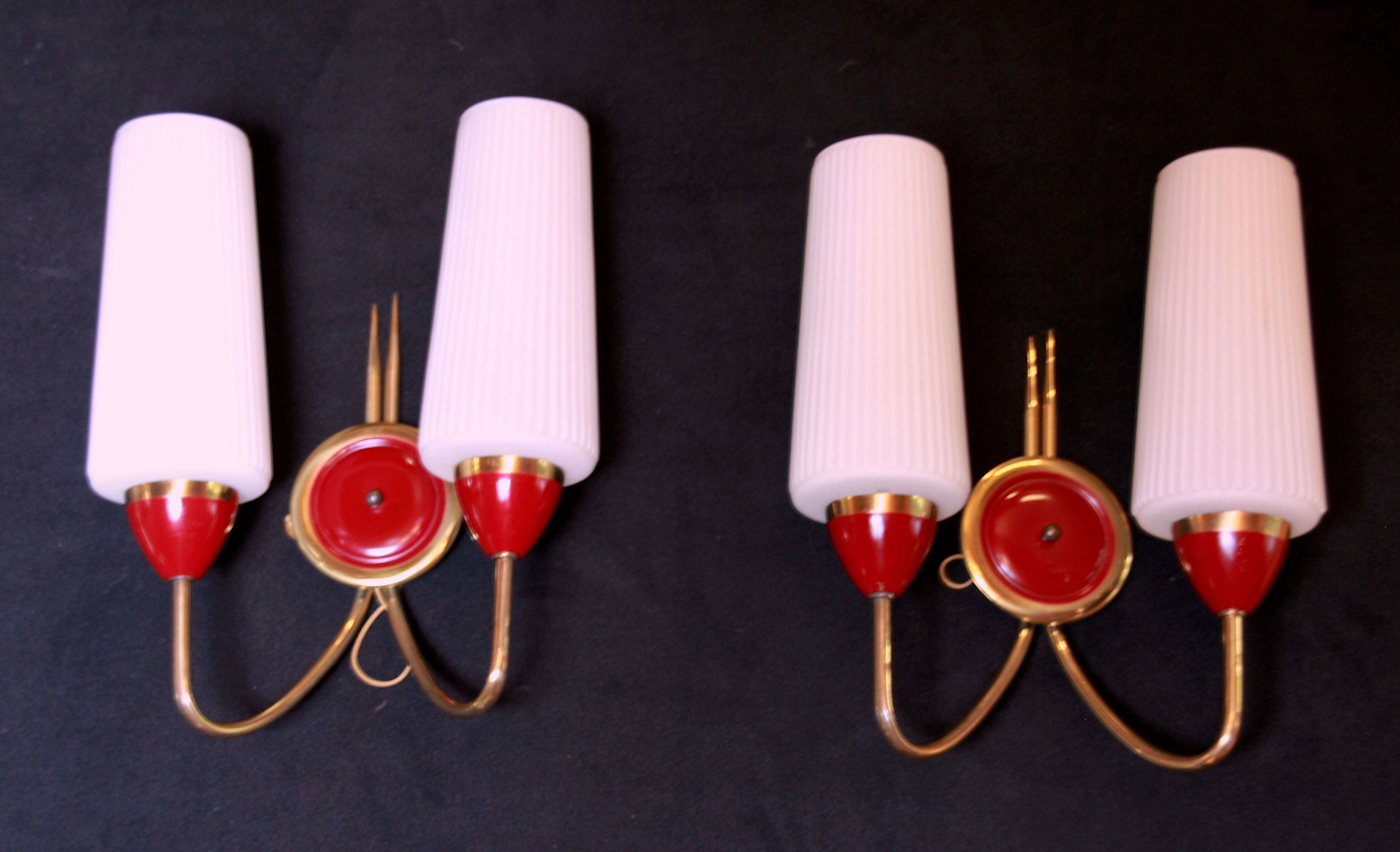 Paire d'appliques, Maison Arlus