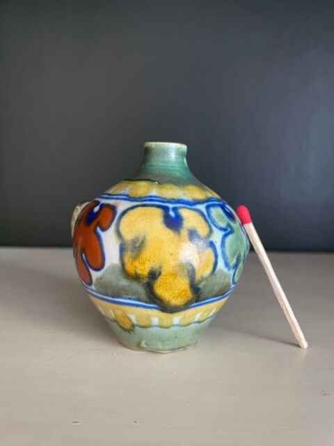 Miniature rhodian holland vase, circa 1920