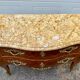 Commode Louis XV marqueterie bois de rose à 3 tiroirs