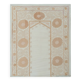 Hand knotted rug, vintage Turkish rug 108x127 cm