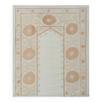 Tapis noué à la main, tapis turc vintage 108x127 cm