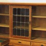 Vintage Danish 1960s modern oak cabinet in the style of Henning Kjærnulf