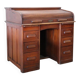 Bureau à rouleau en bois de chêne, Italie début du 20e siècle