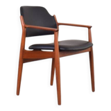 Mid-Century Danish Teak Chairs Model 62a by Arne Vodder for Sibast, 1960s.