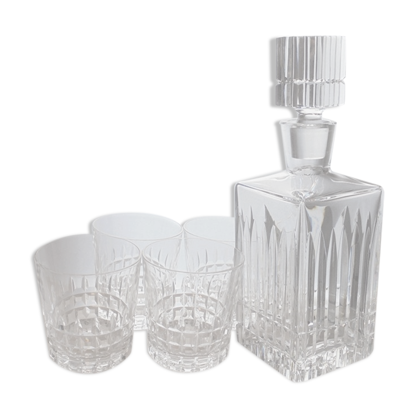 Crystal whiskey service