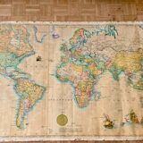 Girard Barrere 1960 planisphere map