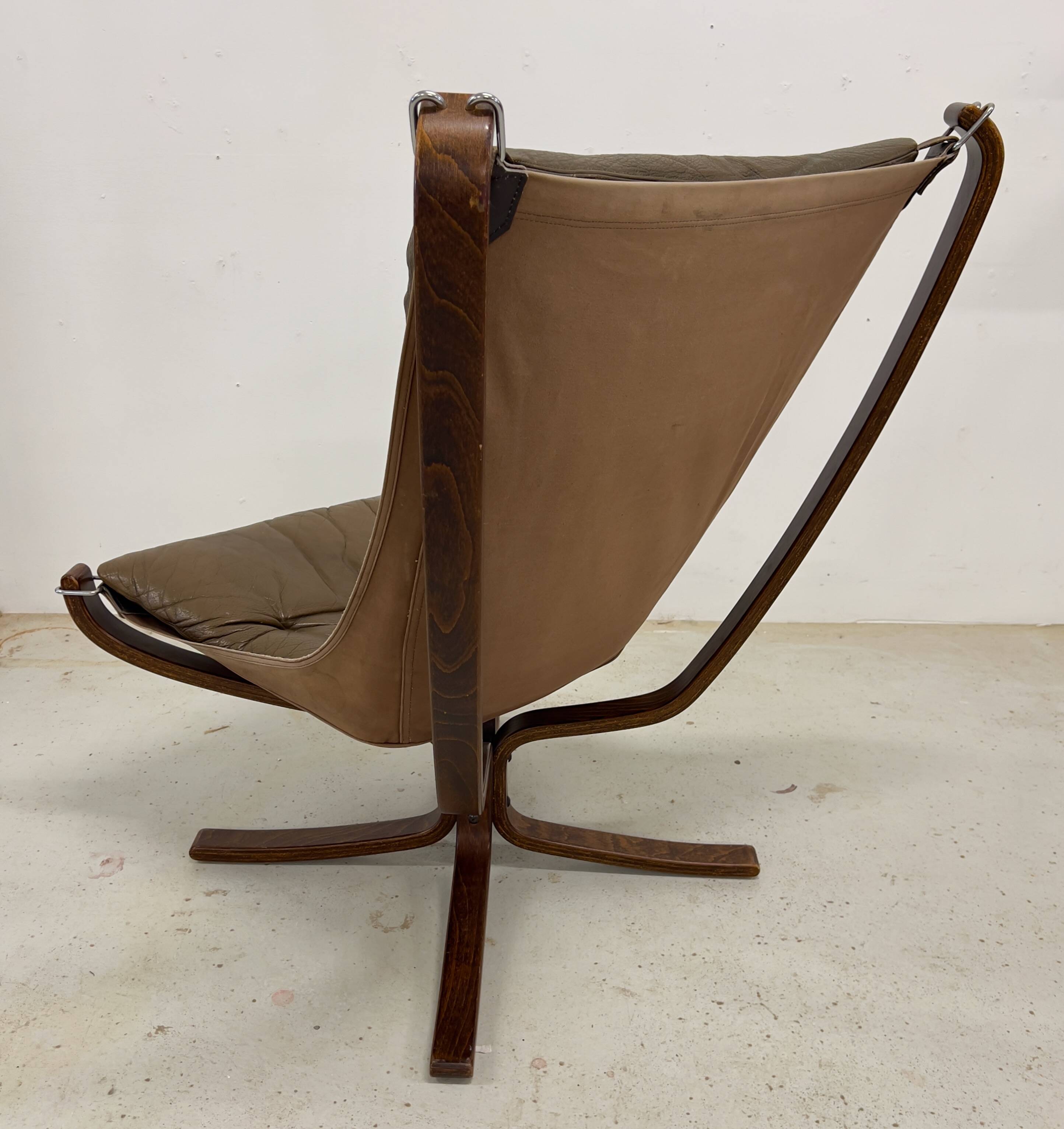Falcon Chair By Vatne Møbler, Norway, 1970s.