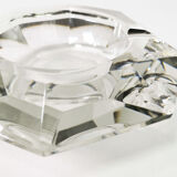 Crystal ashtray, Val Saint Lambert, Belgium, 1950s