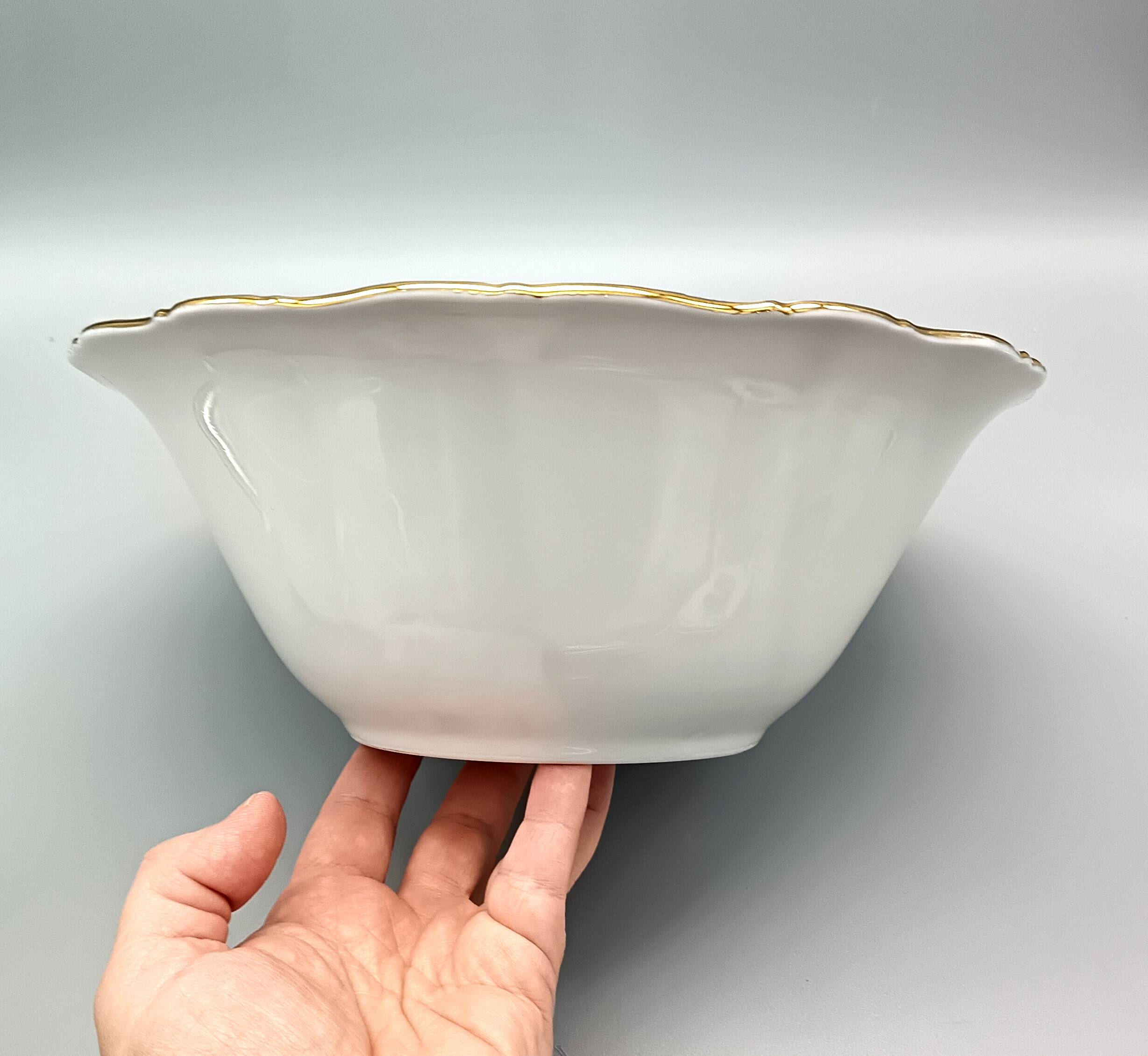 Vintage theresia porcelain salad bowl seltmann weiden bavaria