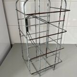 Metal bottle basket