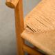 Hans J. Wegner Model PP201 Dining Chairs in Oak and Papercord, PP Møbler