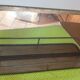Metal floor/mirror
