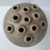 Vintage picnic vase la Poterie Périgordine in stoneware 1960