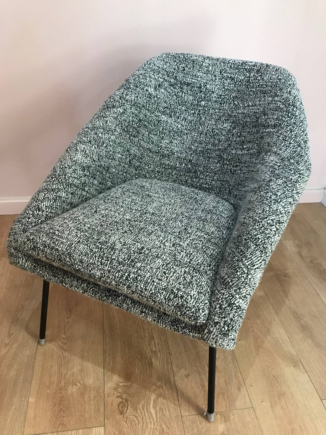 Restored vintage armchair