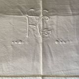 Old embroidered sheet