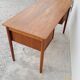 Danish Scandinavian desk in vintage teak 5 drawers, 1950s