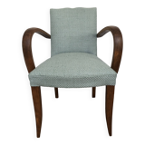 Restored Bridge Armchair - Mustache Back