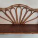 Rattan wall shelf