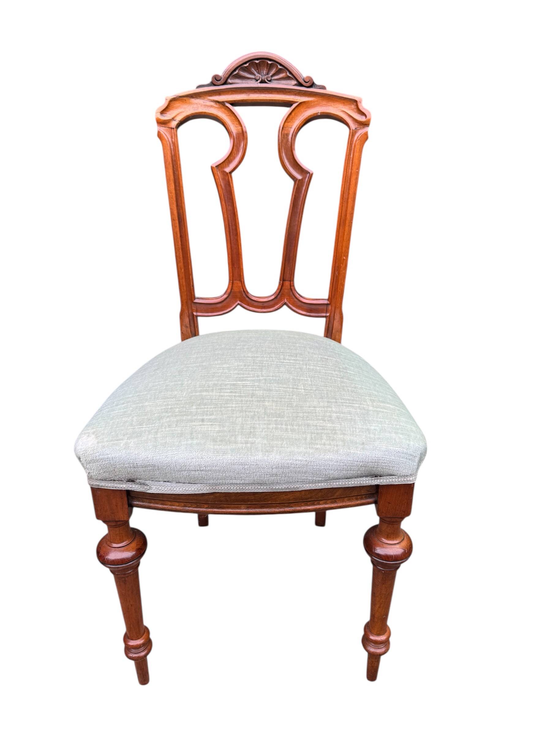 4 Biedermeier chairs