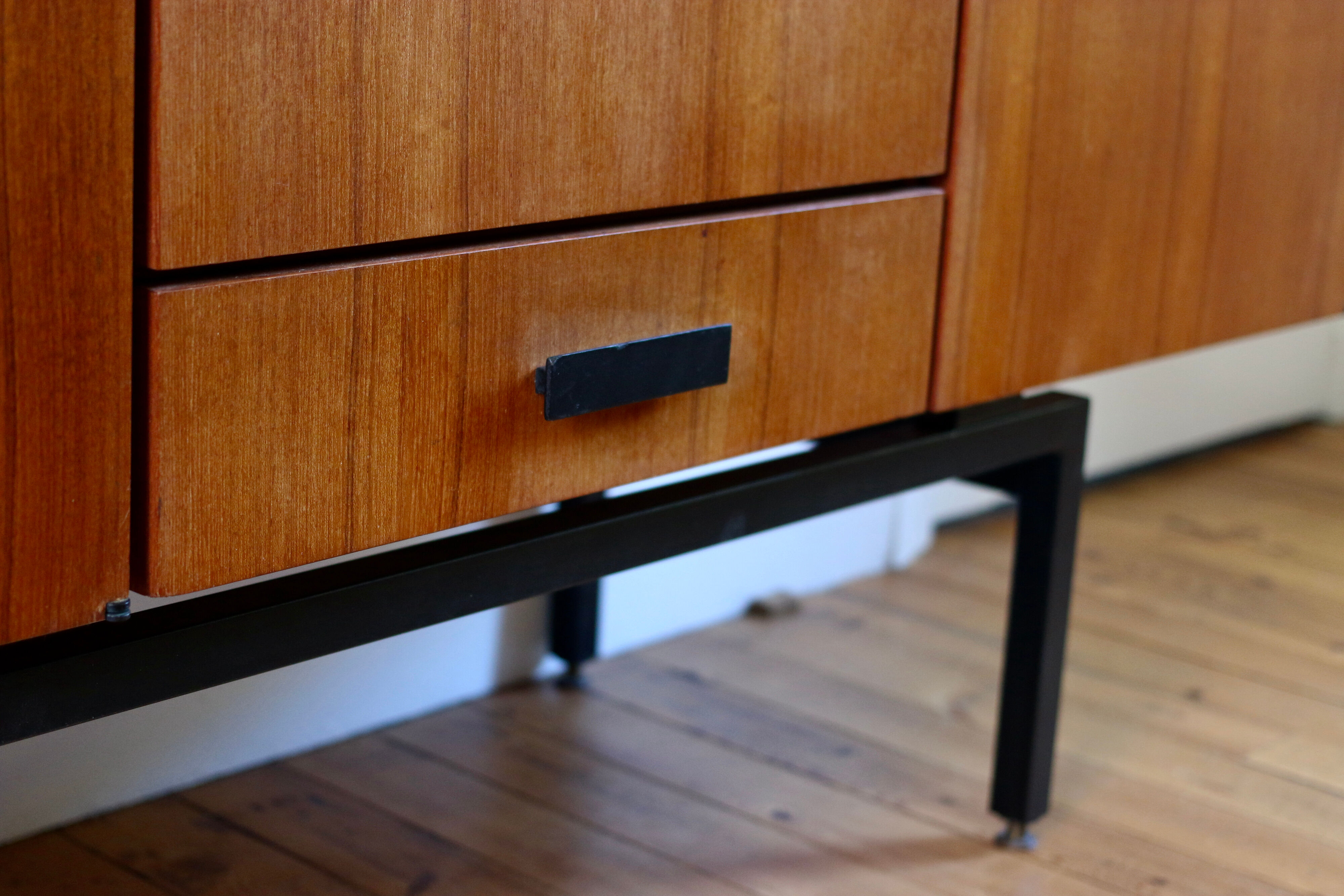 Modernist vintage teak 1950