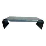 Table basse en verre fumé Calligaris