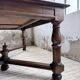 Oak table in Louis XIV style 1900