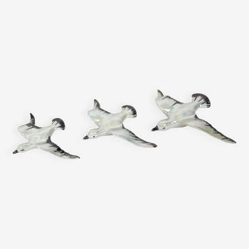 Ceramic swallows 60'