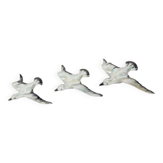 Ceramic swallows 60'